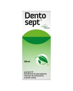 Dentosept, płyn do stosowania w jamie ustnej, 100 ml