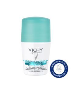 Vichy, antyperspirant w kulce 48h, przeciw śladom na ubraniach, 50 ml
