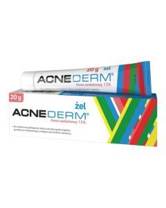 Acne-Derm zel, pielegn.skory z tendencja do tradziku, 20 g