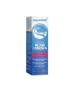 Aquatiso woda morska, hipertoniczna, spray do nosa, 100 ml