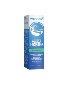 Aquatiso, woda morska izotoniczna, spray do nosa, 100 ml