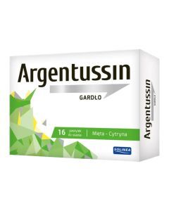 Argentussin Gardlo,pastyl.d/ssania,sm.mieta-cytr.,16 szt