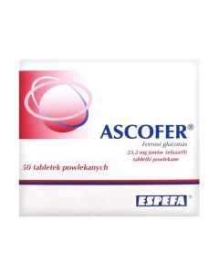 Ascofer, tabletki powlekane, 50 szt.