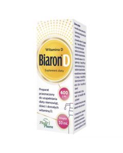 Biaron D 600 j.m., krople, 10 ml