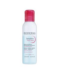 Bioderma Sensibio H2O Eye, woda micelarna do demakijażu oczu i ust, 125 ml