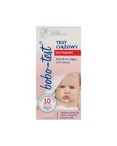 Bobo-Test, test, ciąż.,płytkowy,10mlU/ml, 1 szt