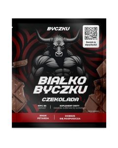 Byczku Białko Byczku czekolada, saszetka 30g
