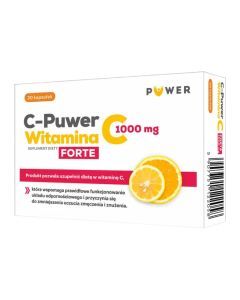 C-Puwer Witamina C Forte 1000 mg, kaps., 30 szt