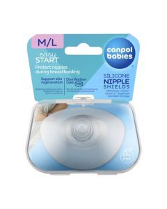 Canpol Easy Start, oslonki piersi,silik.r.M/L,18/603, 2 szt