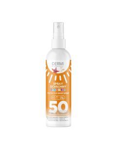DERMI Sun Spray ochronny dla dzieci SPF 50, 125 ml 