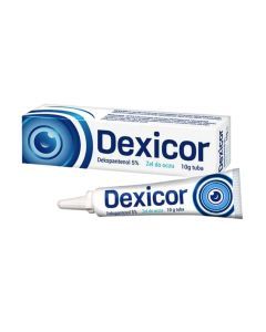 Dexicor, zel, do oczu, 10 g