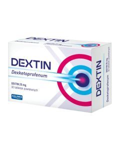 Dextin, 25 mg, tabl.powl., 30 szt