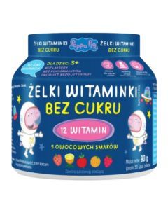 Domowa Apteczka Żelki witaminki,Świnka Peppa, 90g (ok.30szt)