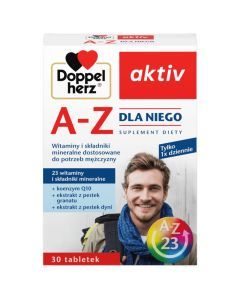 Doppelherz Aktiv A-Z Dla Niego, tabletki, 30 szt.