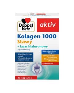 Doppelherz Aktiv Kolagen 1000 Stawy, kapsułki, 20 szt.