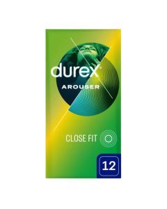 Durex Arouser, prezerwatywy prążkowane, 12 szt.
