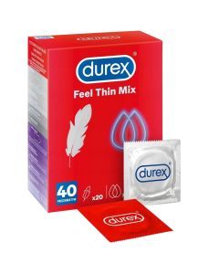 Durex Feel Thin Mix, prezer, 40 szt