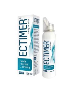 Ectimer, spray, do nosa,woda morska z ektoina, 100 ml