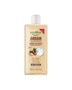 Equilibra, szampon dżywczy argan i kwas hialuronowy, 265 ml
