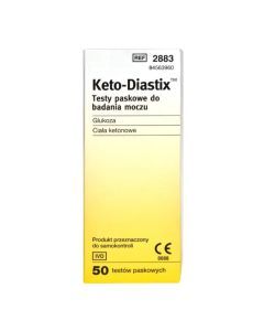 Test paskowy Ketodiastix, 50 pasków