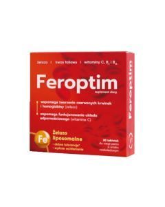 Feroptim, tabl.do rozgr., 30 szt