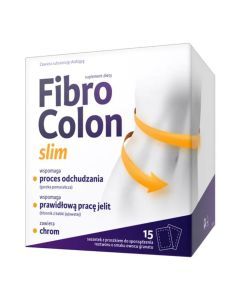 FibroColon slim, prosz., 15 sasz.