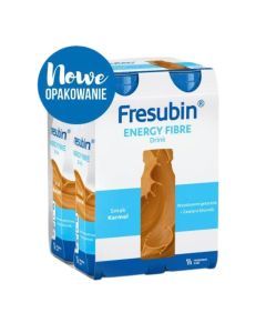 Fresubin Energy Fibre Drink,o sm.karmelowym,200 ml, 4 but
