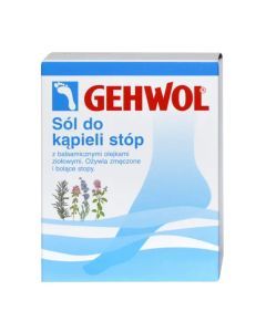 Gehwol Fussbad, sól ziołowa do kąpieli stóp, 20 g, 10 szt