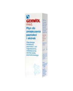 Gehwol med, płyn zmiękczający paznokcie i skórki, 15 ml