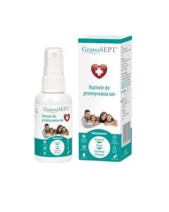 Granusept, roztw., do przemywania ran,  60 ml