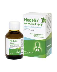 Hedelix, 40 mg/5 ml, syrop, 100 ml