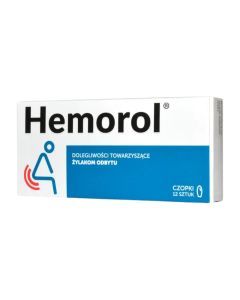 Hemorol, czopki, 12 szt.