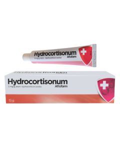 Hydrocortisonum Aflofarm, 5 mg/g, krem, 15g
