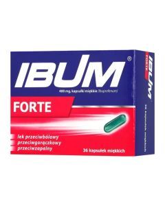 Ibum Forte, 400 mg, kapsułki miękkie, 36 szt. (3x12)