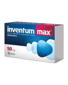 Inventum Max, 50 mg, tabletki do rozgryzania i żucia, 4 szt.