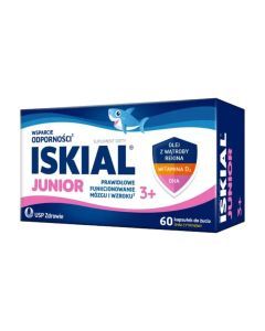 Iskial Junior, kapsulki d/zucia, 60 szt