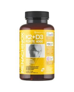 Menachinox K2 + D3 Forte, kapsułki miękkie, 90 szt.