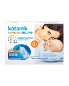 Katarek Complete Secure+(aspir.kat+20amp.soli fizj.0,9%NaCl)