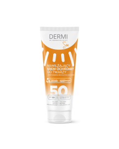 DERMI Sun Nawilżający krem ochronny do twarzy, 50 ml