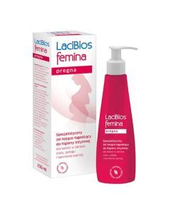 Lacibios Femina Pregna, specjalistyczny żel do higieny intymnej, 150 ml