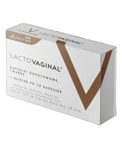 Lactovaginal, kapsułki dopochwowe, 10 szt.