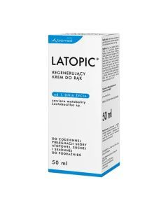 Latopic, aktywny krem do rąk, 50 ml