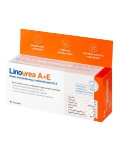 Linourea A+E, krem mocznikowy z witaminami  A i E, 50 g