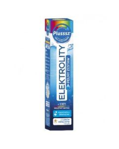 Plusssz Elektrolity + 100% Multiwit.Cytr.&Mięt,tab.mus,24szt