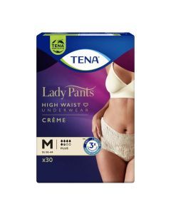 Majtki chłonne TENA Lady Pants Plus Creme, rozmiar M, 30 szt.