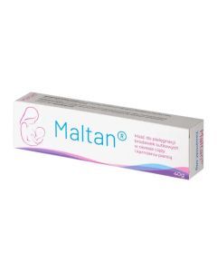 Maltan, maść do pielęgnacji brodawek sutkowych w okresie ciąży i karmienia piersią, 40 g