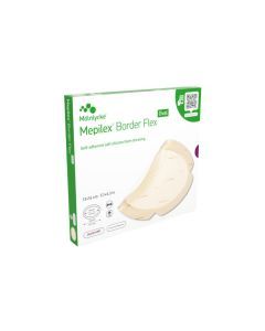 Mepilex Border Flex Oval, opatr.,15 x 19 cm, 1szt (z op.5szt)