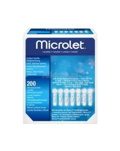 Microlet, lancety, (Ascensia), 200 szt