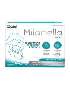 Milanella biom, kaps., 15 szt