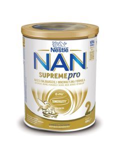 Mleko Nan Supreme 2 HM-0, prosz.,pow.6m-ca, 800 g